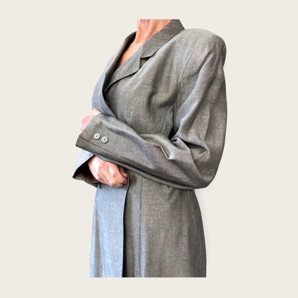 Kasper & Company Blazer size 14 in gray. - Picture 1 of 9